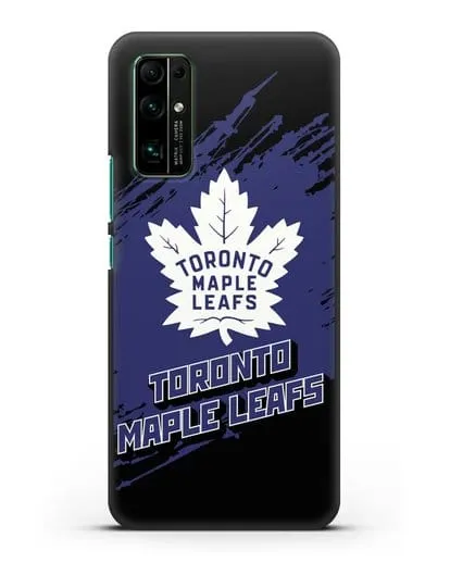 Чехол с надписью ХК Торонто Мейпл Лифс силиконовый для Honor 30