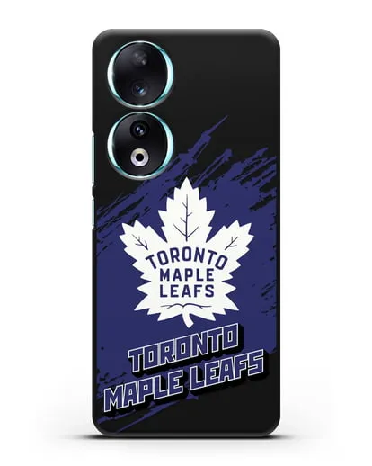 Чехол с надписью ХК Торонто Мейпл Лифс силиконовый для Honor 90
