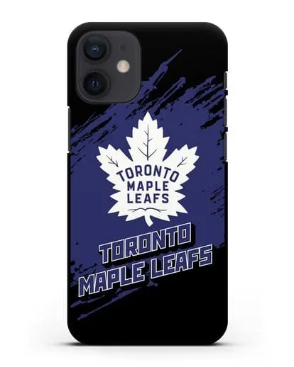 Чехол с надписью ХК Торонто Мейпл Лифс силиконовый для iPhone 12 mini