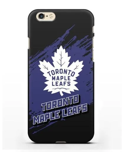 Чехол с надписью ХК Торонто Мейпл Лифс силиконовый для iPhone 6s