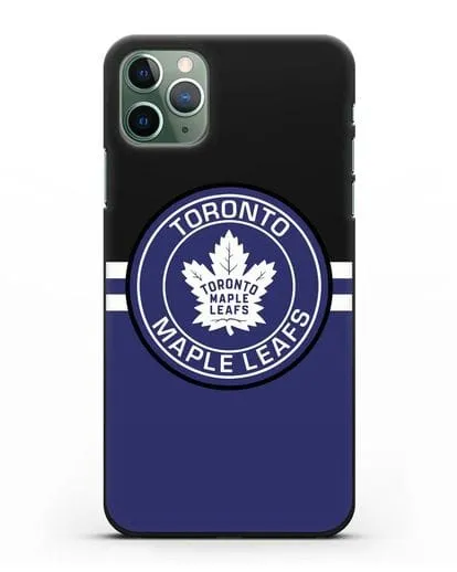 Чехол с символикой Toronto Maple Leafs силиконовый для iPhone 11 Pro
