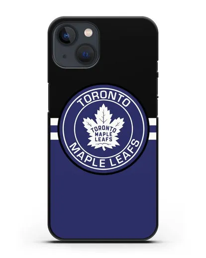 Чехол с символикой Toronto Maple Leafs силиконовый для iPhone 13 Mini