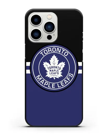 Чехол с символикой Toronto Maple Leafs силиконовый для iPhone 13 Pro