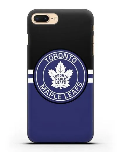 Чехол с символикой Toronto Maple Leafs силиконовый для iPhone 8 Plus