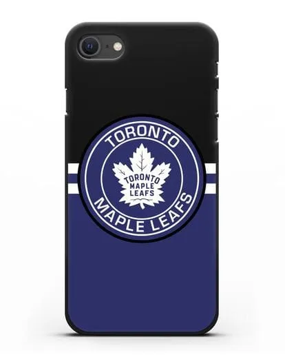 Чехол с символикой Toronto Maple Leafs силиконовый для iPhone SE 2020