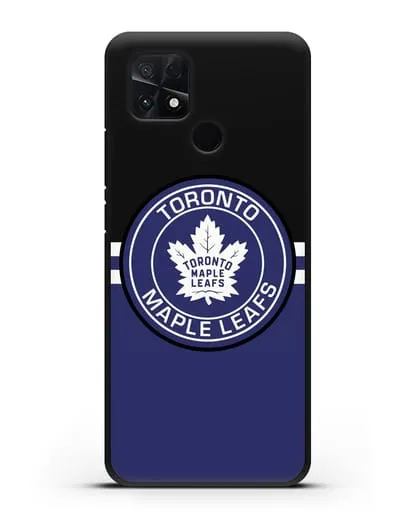 Чехол с символикой Toronto Maple Leafs силиконовый для Xiaomi Poco C40