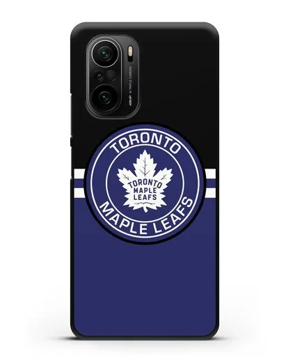 Чехол с символикой Toronto Maple Leafs силиконовый для Xiaomi Poco F3 Pro
