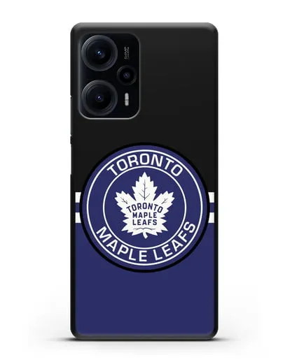 Чехол с символикой Toronto Maple Leafs силиконовый для Xiaomi Poco F5