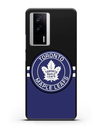Чехол с символикой Toronto Maple Leafs силиконовый для Xiaomi Poco F5 Pro