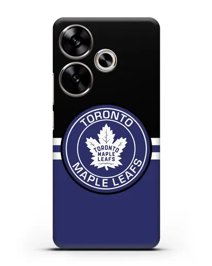 Чехол с символикой Toronto Maple Leafs силиконовый для Xiaomi Poco F6