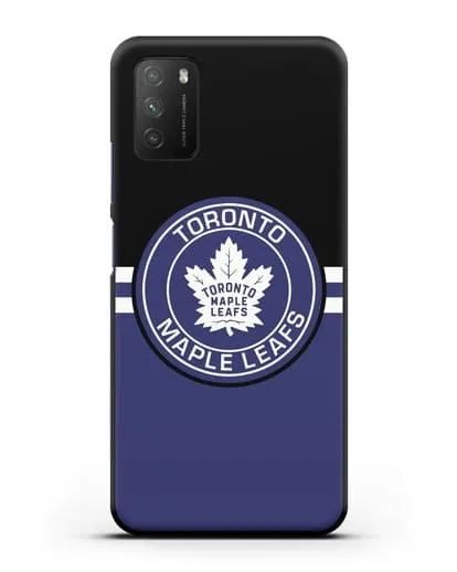 Чехол с символикой Toronto Maple Leafs силиконовый для Xiaomi Poco M3