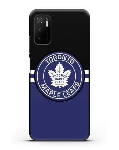 Чехол с символикой Toronto Maple Leafs силиконовый для Xiaomi Poco M3 Pro
