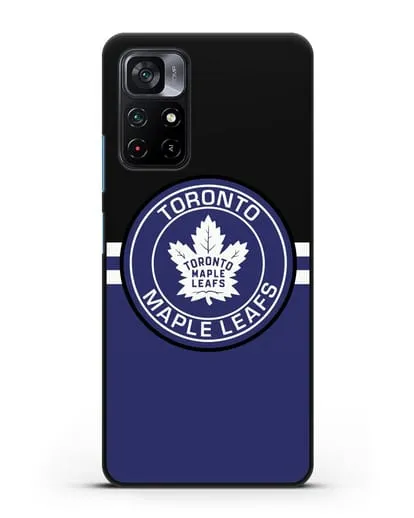 Чехол с символикой Toronto Maple Leafs силиконовый для Xiaomi Poco M4 Pro 5G
