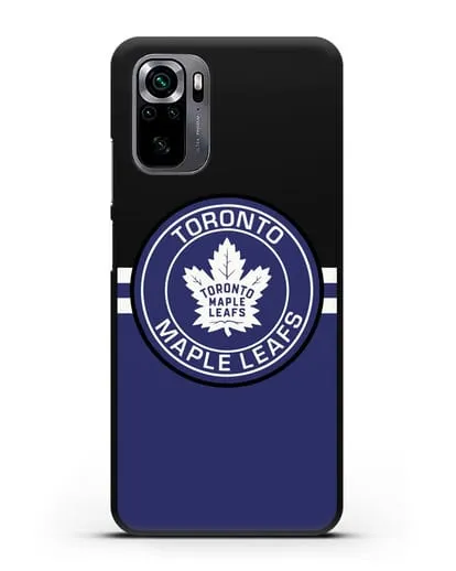 Чехол с символикой Toronto Maple Leafs силиконовый для Xiaomi Poco M5s