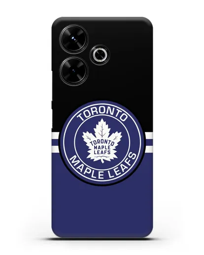Чехол с символикой Toronto Maple Leafs силиконовый для Xiaomi Poco M6