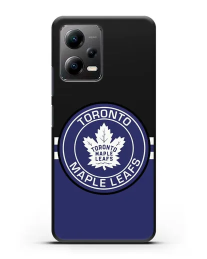 Чехол с символикой Toronto Maple Leafs силиконовый для Xiaomi Poco X5