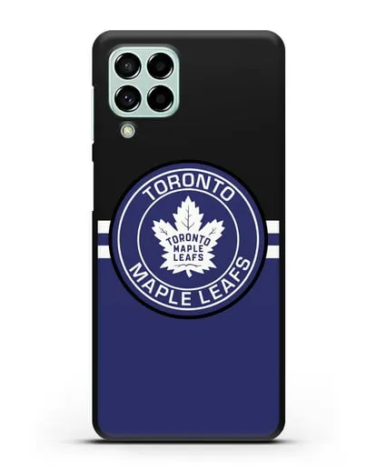 Чехол с символикой Toronto Maple Leafs силиконовый для Samsung Galaxy M53 [SM-M536]