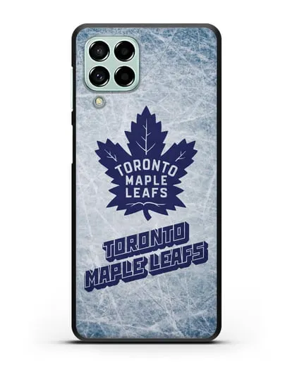 Чехол с рисунком Toronto Maple Leafs силиконовый для Samsung Galaxy M53 [SM-M536]