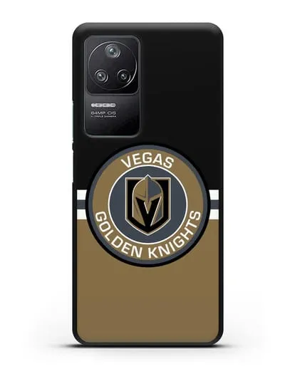 Чехол с символикой Vegas Golden Knights силиконовый для Xiaomi Poco F4