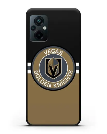 Чехол с символикой Vegas Golden Knights силиконовый для Xiaomi Poco M5
