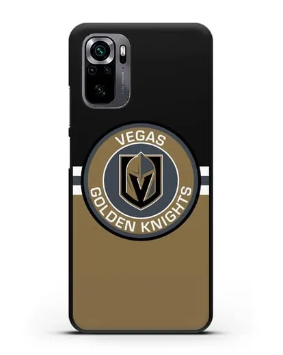 Чехол с символикой Vegas Golden Knights силиконовый для Xiaomi Poco M5s