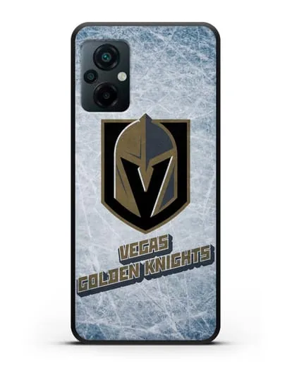 Чехол с рисунком Vegas Golden Knights силиконовый для Xiaomi Poco M5