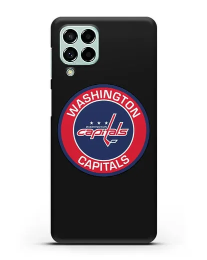 Чеxол с логотипом Washington Capitals силиконовый для Samsung Galaxy M53 [SM-M536]