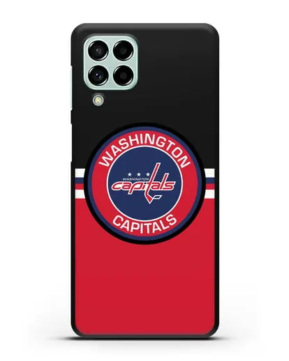 Чехол с символикой Washington Capitals силиконовый для Samsung Galaxy M53 [SM-M536]