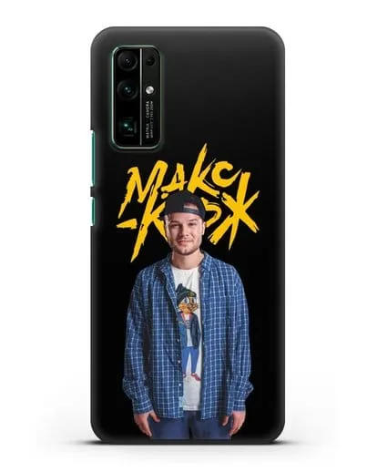 Чехол с изображением и надписью Макс Корж силиконовый для Honor 30