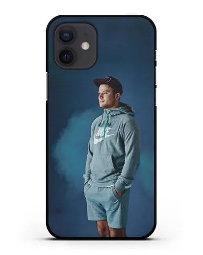 Чехол с фотографией Макс Корж силиконовый для iPhone 12