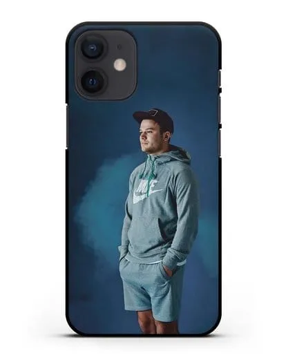 Чехол с фотографией Макс Корж силиконовый для iPhone 12 mini