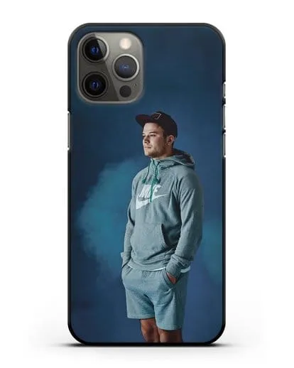 Чехол с фотографией Макс Корж силиконовый для iPhone 12 Pro Max