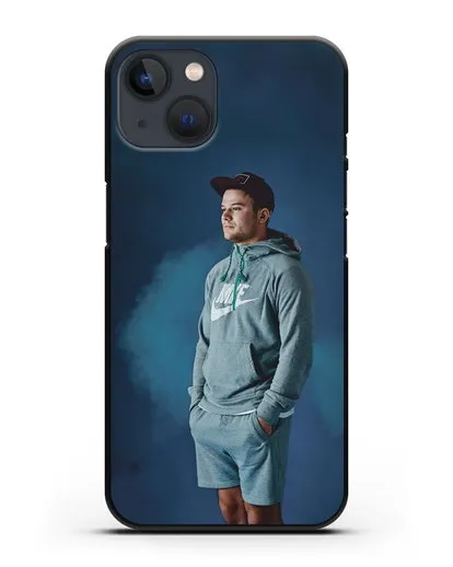 Чехол с фотографией Макс Корж силиконовый для iPhone 13