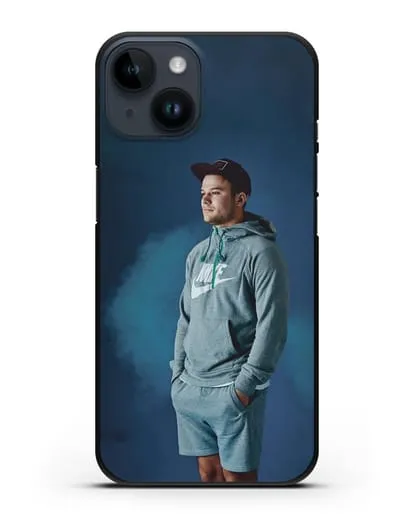 Чехол с фотографией Макс Корж силиконовый для iPhone 14
