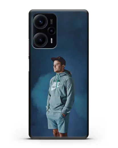 Чехол с фотографией Макс Корж силиконовый для Xiaomi Poco F5