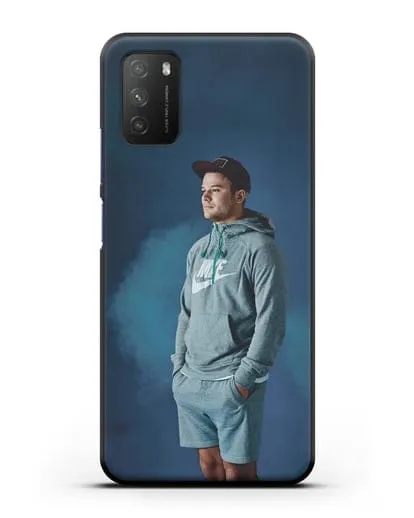 Чехол с фотографией Макс Корж силиконовый для Xiaomi Poco M3