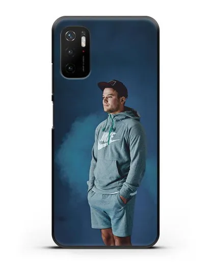 Чехол с фотографией Макс Корж силиконовый для Xiaomi Poco M3 Pro