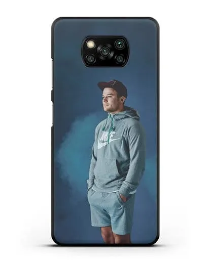 Чехол с фотографией Макс Корж силиконовый для Xiaomi Poco X3