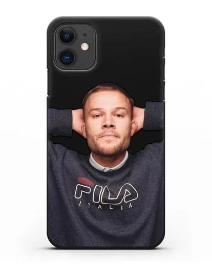 Чехол с изображнием Макс Корж силиконовый для iPhone 11