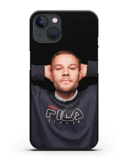 Чехол с изображнием Макс Корж силиконовый для iPhone 13