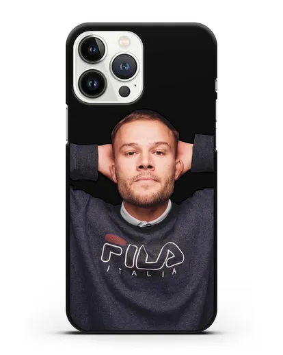 Чехол с изображнием Макс Корж силиконовый для iPhone 13 Pro Max