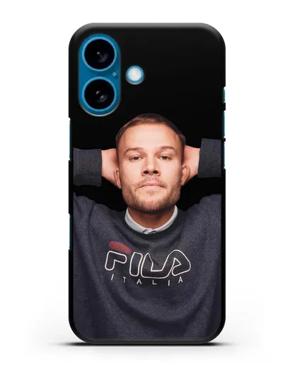 Чехол с изображнием Макс Корж силиконовый для iPhone 16