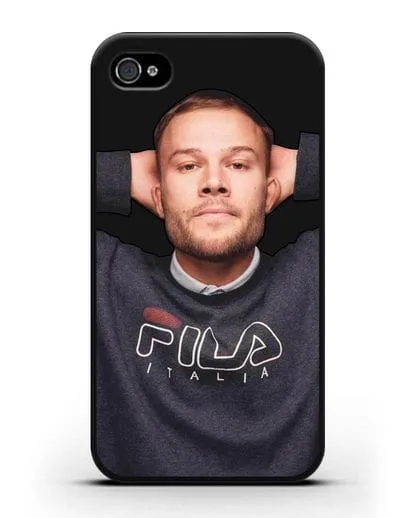 Чехол с изображнием Макс Корж силиконовый для iPhone 4/4s