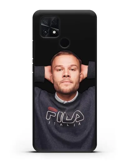 Чехол с изображнием Макс Корж силиконовый для Xiaomi Poco C40