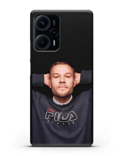 Чехол с изображнием Макс Корж силиконовый для Xiaomi Poco F5