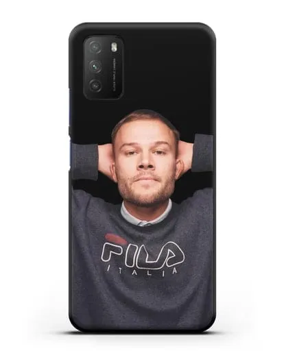 Чехол с изображнием Макс Корж силиконовый для Xiaomi Poco M3