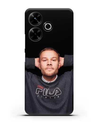 Чехол с изображнием Макс Корж силиконовый для Xiaomi Poco M6