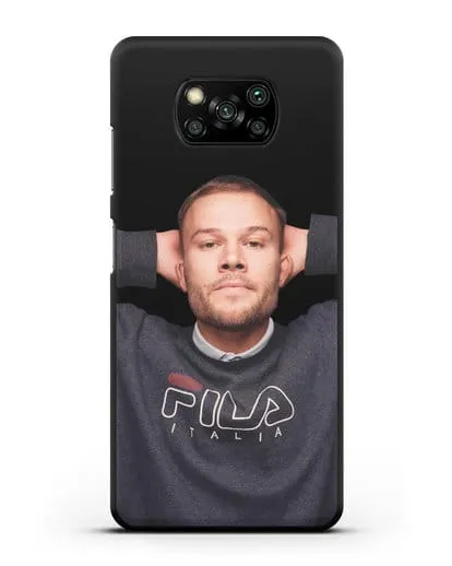 Чехол с изображнием Макс Корж силиконовый для Xiaomi Poco X3