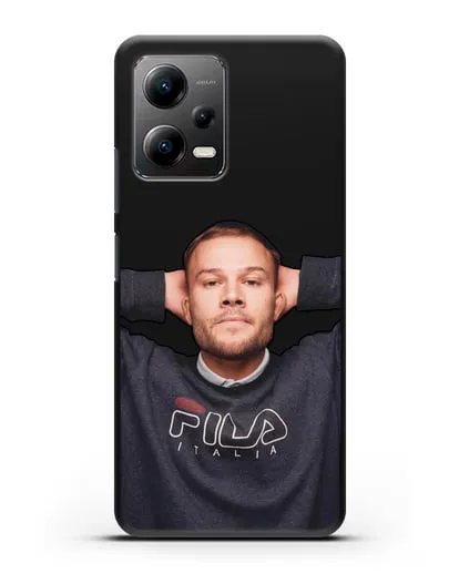 Чехол с изображнием Макс Корж силиконовый для Xiaomi Poco X5