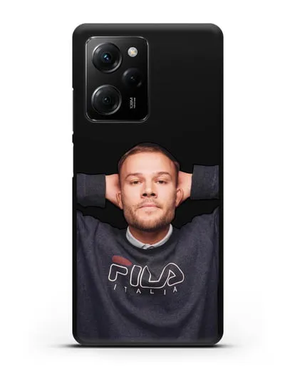 Чехол с изображнием Макс Корж силиконовый для Xiaomi Poco X5 Pro